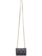 Givenchy Quilted Wallet On Chain - Black