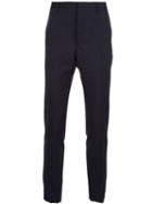 Lanvin Tailored Trousers, Men's, Size: 48, Black, Wool