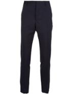Lanvin Tailored Trousers, Men's, Size: 48, Black, Wool