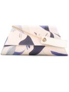 Onesixone - Kelly Becman Clutch - Women - Leather - One Size, Blue, Leather