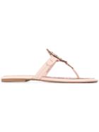 Tory Burch Miller Flat Sandals - Pink