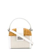 Rodo Basket Tote Bag - White