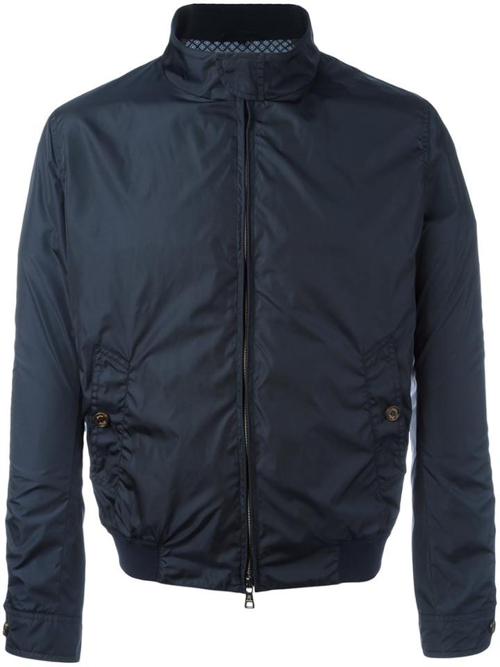 Sealup Zipped Bomber Jacket - Blue