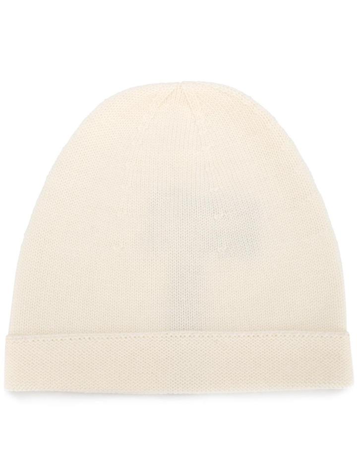 Gucci Knitted Beanie - White