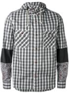 Junya Watanabe Comme Des Garçons Man - Multi-print Hooded Jacket - Men - Cotton/nylon/polyurethane - L, Grey, Cotton/nylon/polyurethane