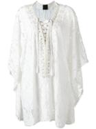 Andrea Bogosian Lace Dress, Women's, Size: P, White, Polyamide/viscose