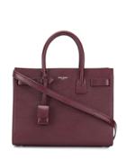 Saint Laurent Small Sac De Jour Handbag - Red