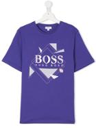 Boss Kids Printed T-shirt - Blue