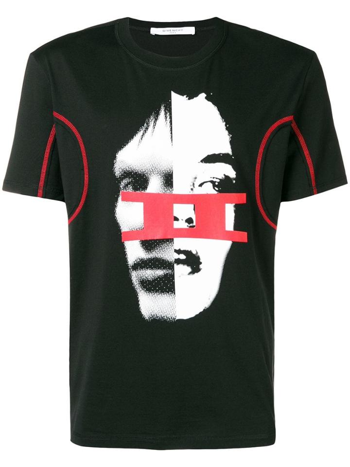 Givenchy Gemini Short-sleeve T-shirt - Black