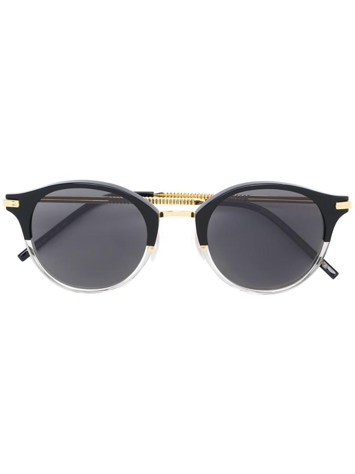 Boucheron Round Frame Sunglasses - Black