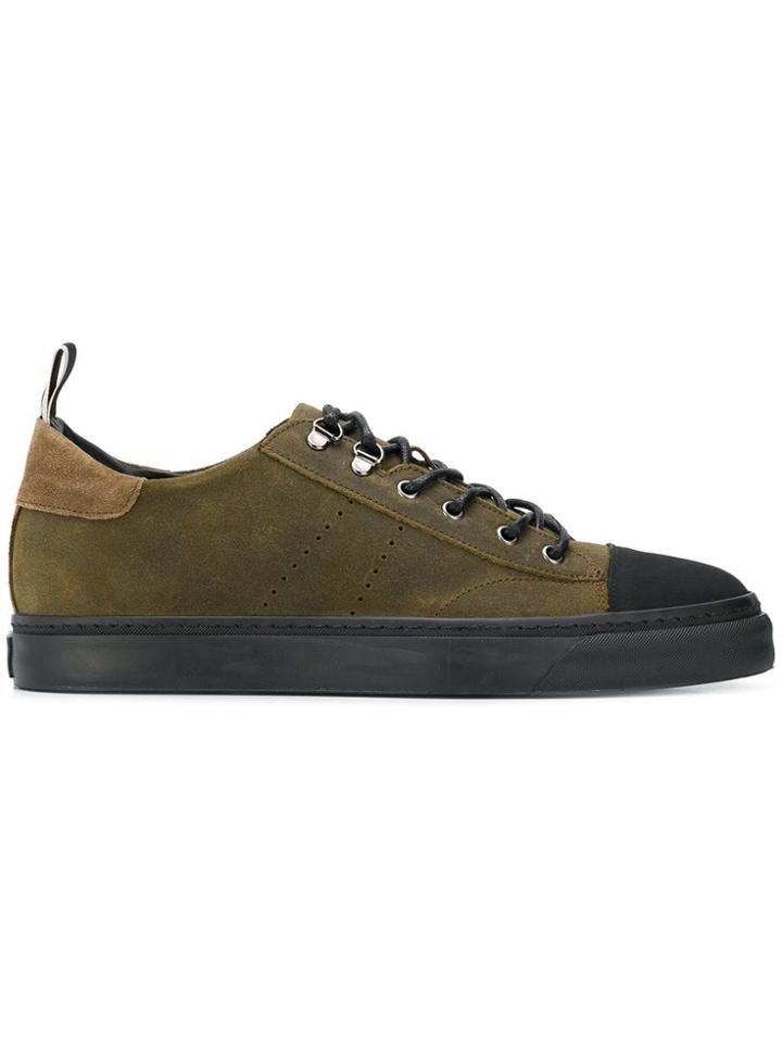 Low Brand Flat Rubber Sneakers - Green