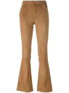 Drome Flared Trousers - Nude & Neutrals