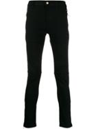 Versace Jeans Couture Low Rise Skinny Jeans - Black