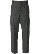 Isabel Marant Étoile - Noah Cropped Trousers - Women - Cotton/virgin Wool - 36, Grey, Cotton/virgin Wool