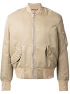 Iro Classic Bomber Jacket, Men's, Size: Large, Brown, Nylon
