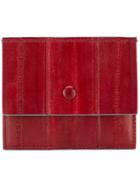 Corto Moltedo Card Bi-fold Wallet - Red