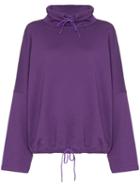 Martine Rose Batwing-sleeve Oversized Sweatshirt - Purple