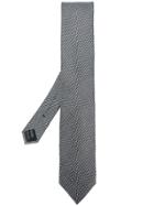 Tom Ford Woven Jacquard Tie - Black