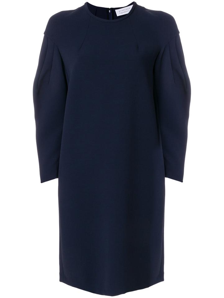 Gianluca Capannolo Sweatshirt Dress - Blue