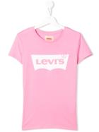 Levi's Kids Logo Print T-shirt - Pink