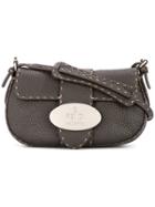 Fendi Vintage Selleria Shoulder Bag - Brown