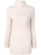 Jil Sander High Neck Top - Neutrals