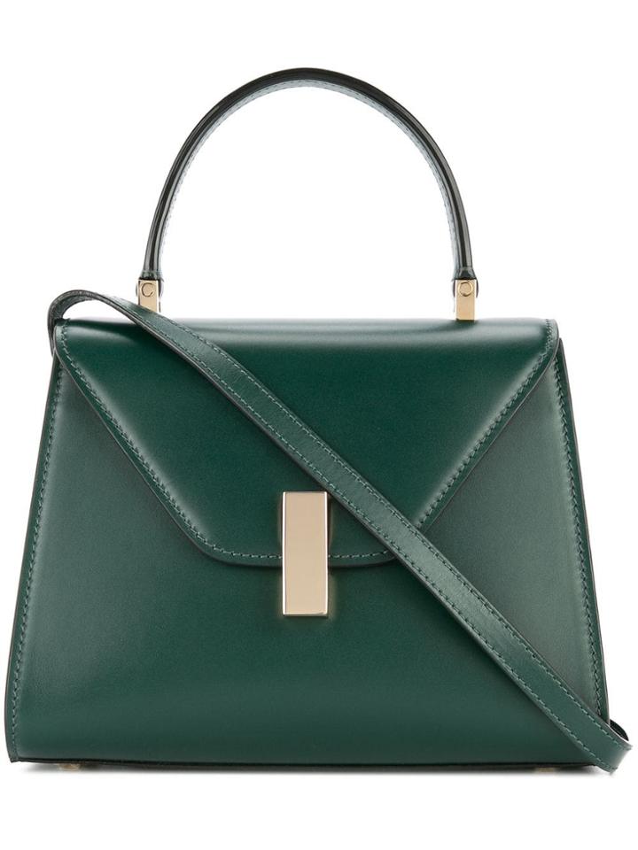 Valextra Iside Mini Jewelled Bag - Green