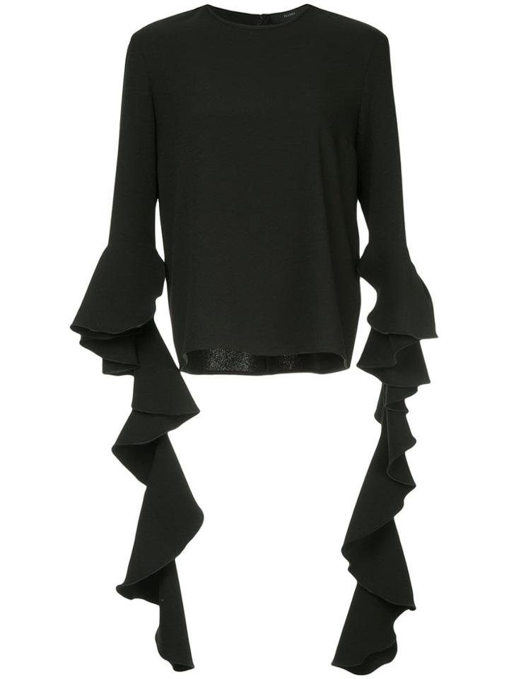 Ellery Emmeline Long-sleeve Blouse - Black