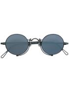 Matsuda Round Tinted Sunglasses - Black