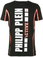 Philipp Plein Active Stripe Detail T-shirt - Black