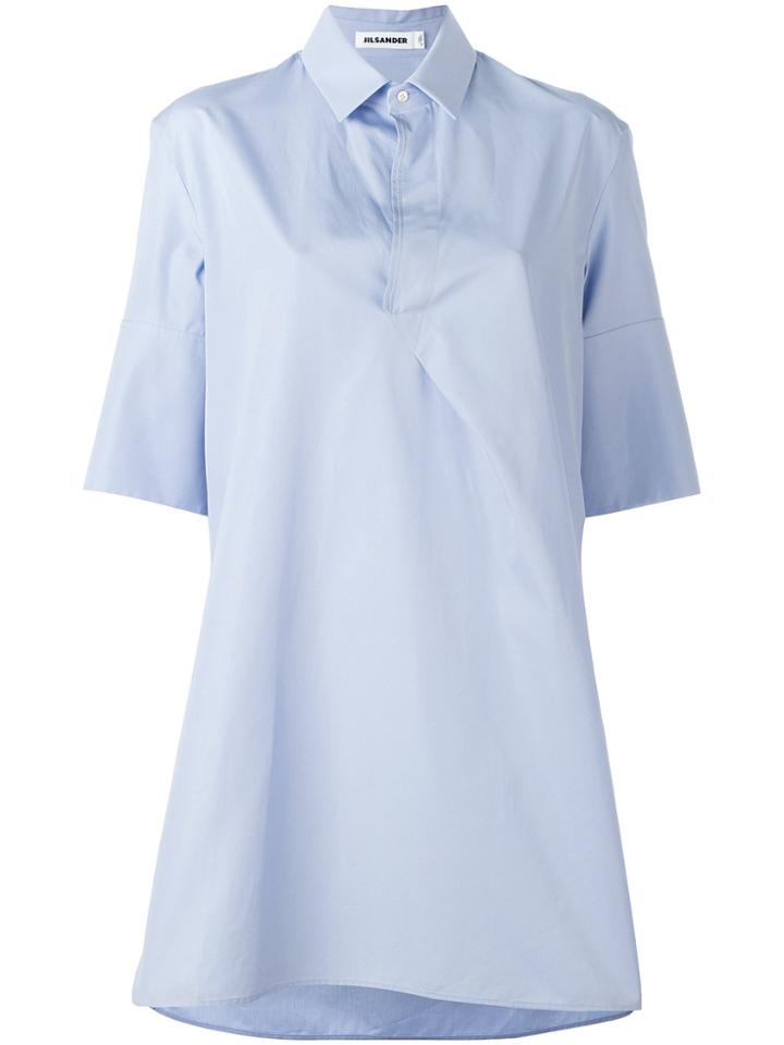 Jil Sander Oversized Shirt - Blue