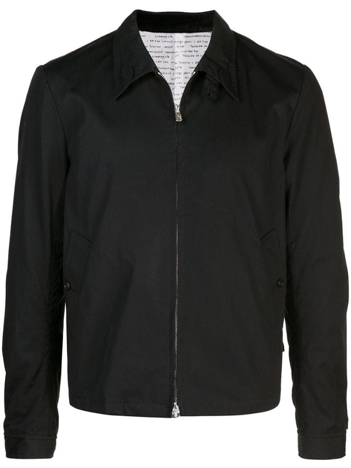Takahiromiyashita The Soloist Zip-up Jacket - Black