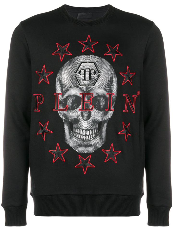 Philipp Plein Peace Sweatshirt - Black