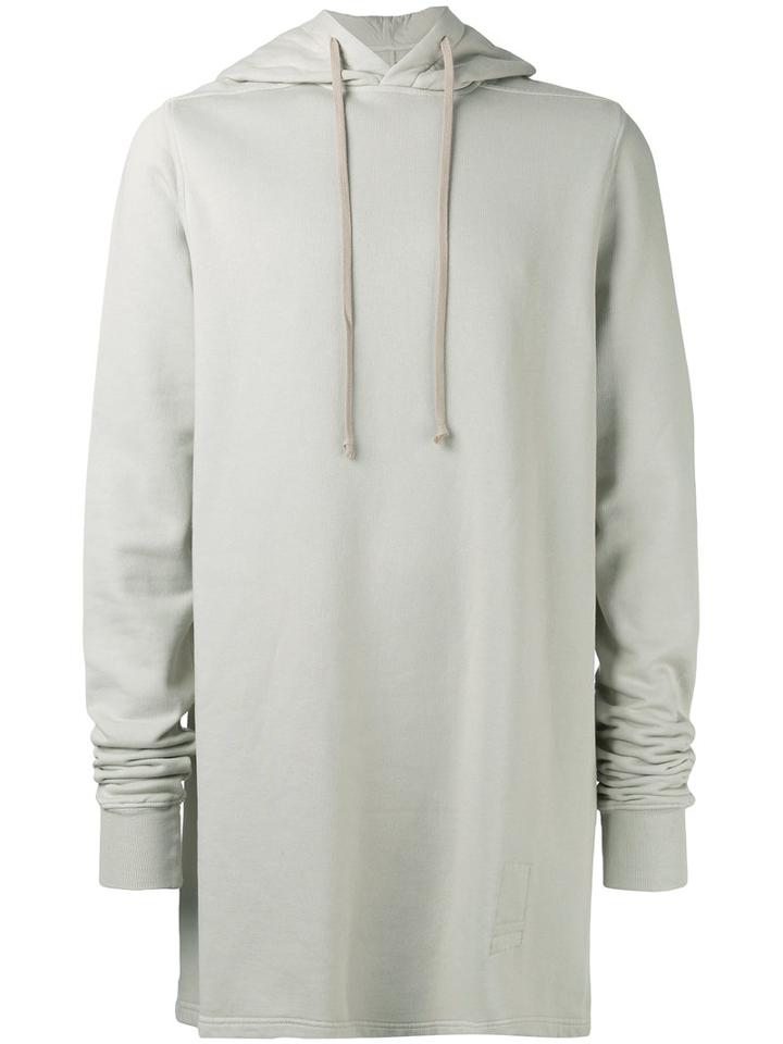 Rick Owens Drkshdw Oversized Hoodie, Men's, Size: Xs, Grey, Cotton