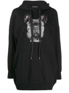 Frankie Morello French Bulldog Hoodie - Black