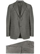 Bagnoli Sartoria Napoli Two-piece Formal Suit - Grey