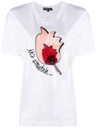 Markus Lupfer Gradient Flamingo T-shirt - White