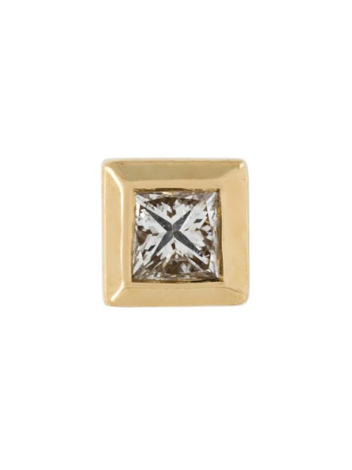 Maria Black 'odette Blanc' Diamond Stud Earring, Women's, Metallic