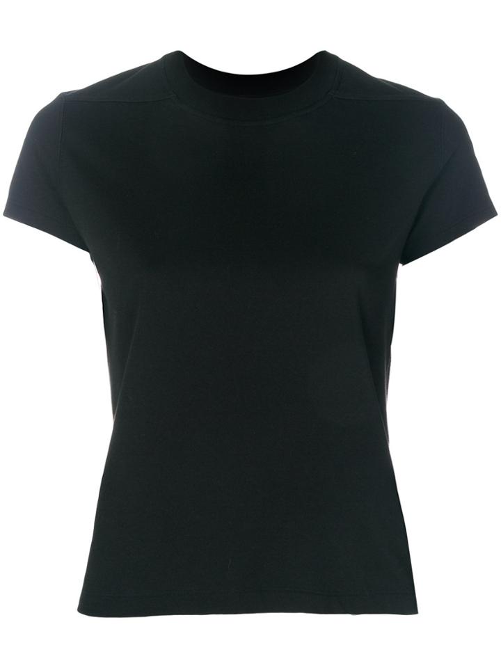 Rick Owens Cropped T-shirt - Black