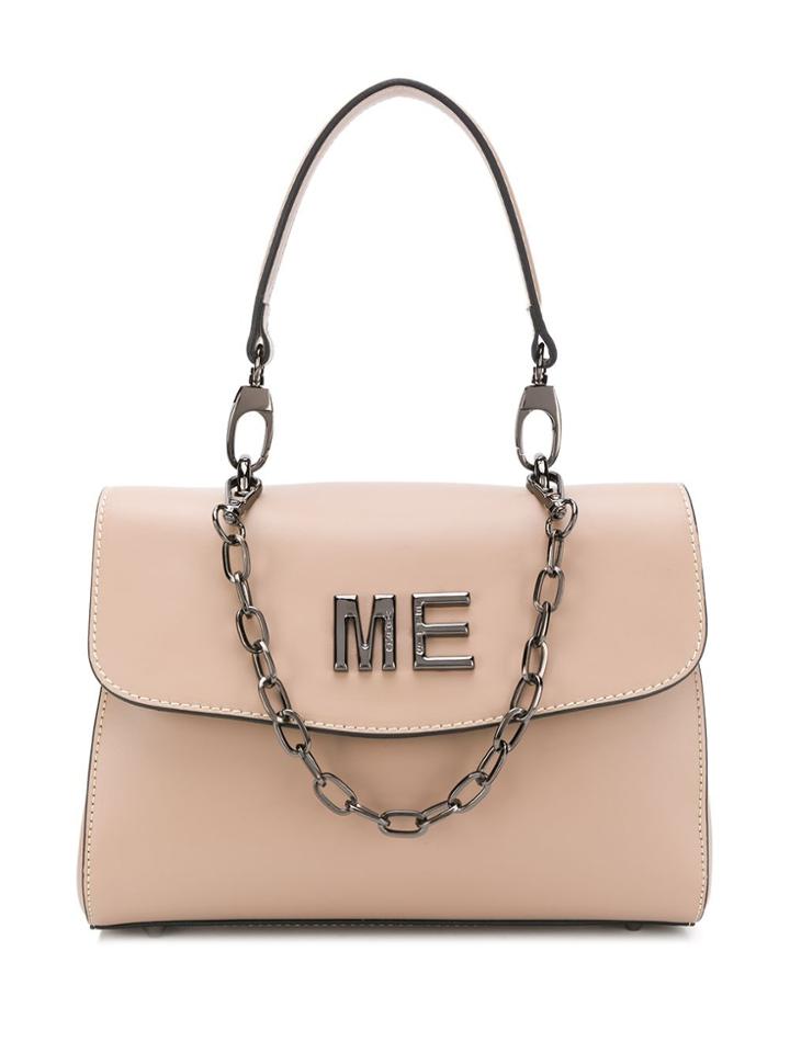 Marc Ellis Logo Plaque Tote - Neutrals