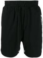 Stampd Logo-print Jogging Shorts - Black