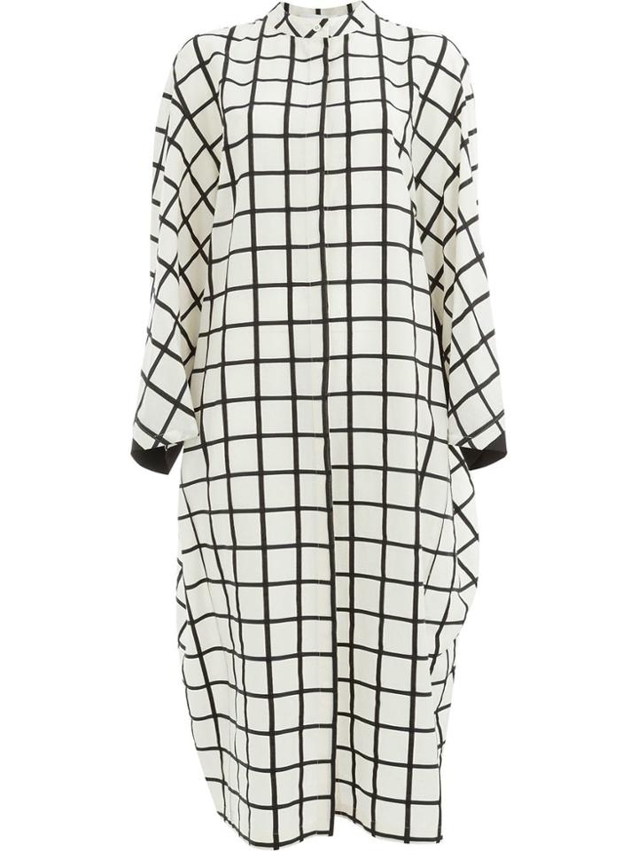 Litkovskaya Oversized Shirt Dress - White