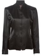 John Galliano Vintage Crew Neck Jacket, Women's, Size: 10, Black