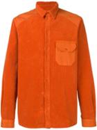 Henrik Vibskov Landmark Corduroy Shirt - Orange