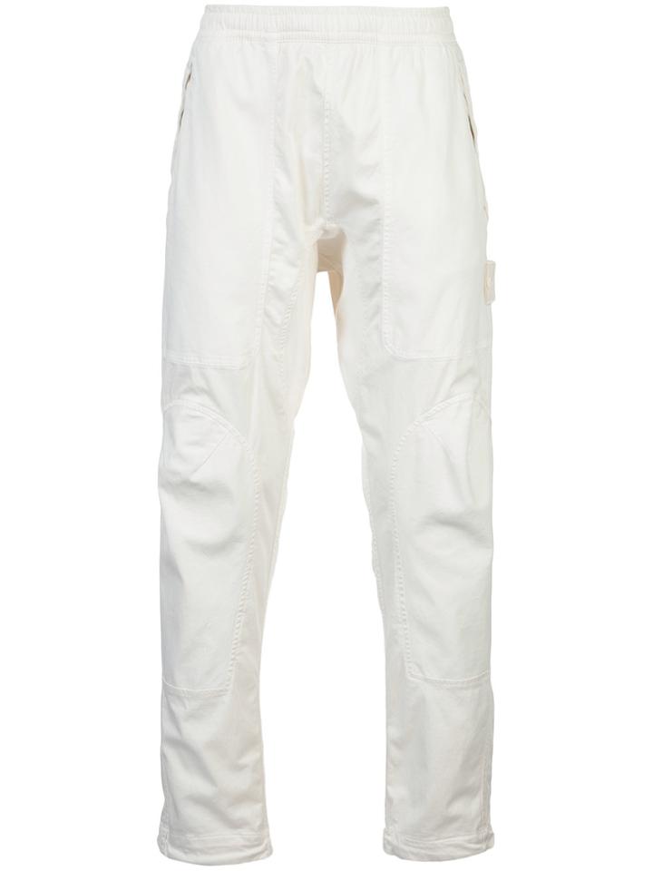 Stone Island Ghost Piece Trousers - White