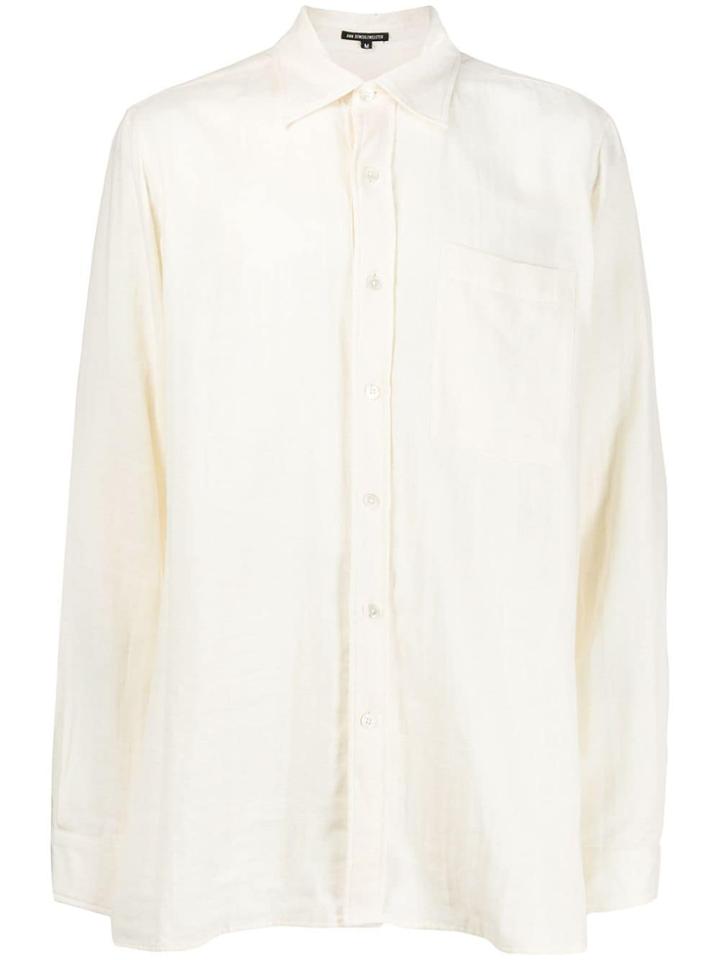 Ann Demeulemeester Classic Loose Shirt - Neutrals