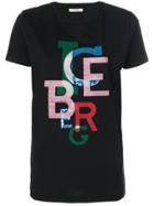 Iceberg Logo Patch T-shirt - Black