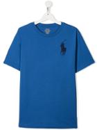 Ralph Lauren Kids Teen Printed Logo T-shirt - Blue