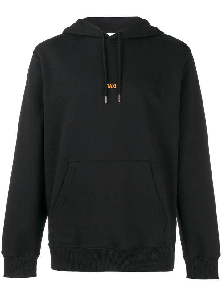 Helmut Lang Taxi Print Hoodie - Black