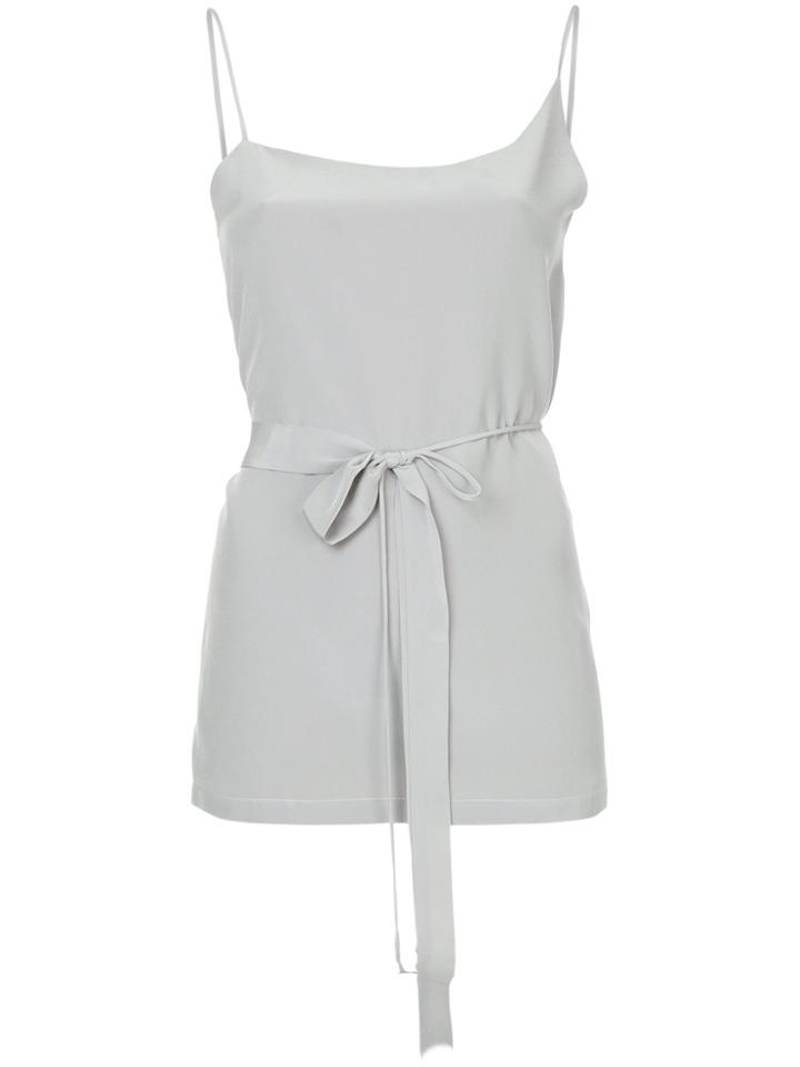 Kacey Devlin Asymmetric Cami Wrap - Grey